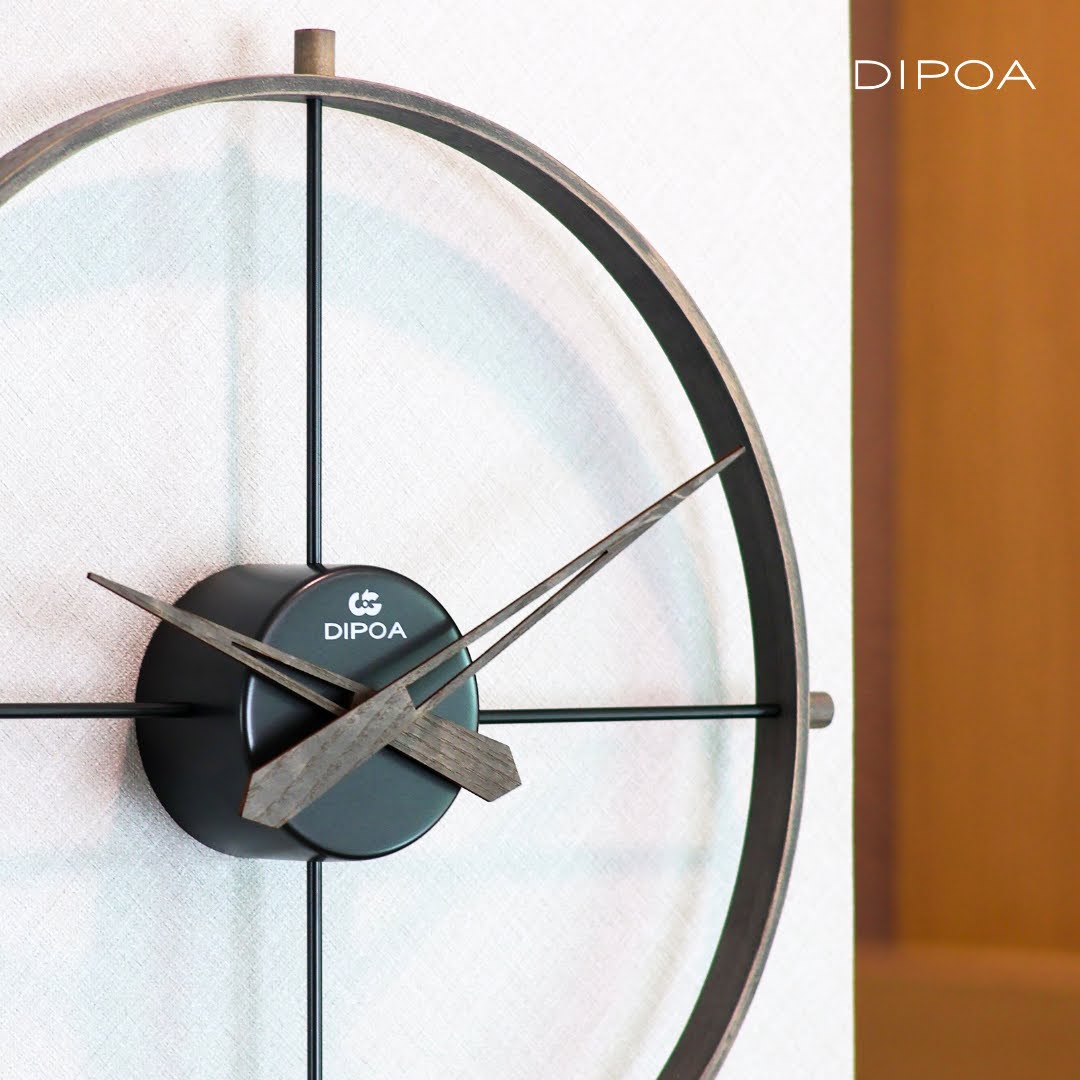 นาฬิกาแขวนผนัง นาฬิกาติดผนัง DIPOA รุ่นWN112LB