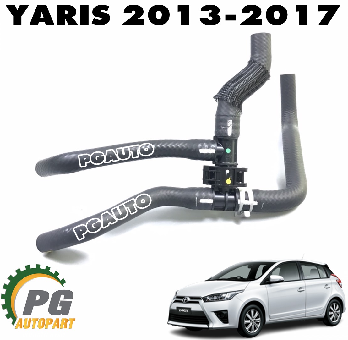 ท่อยางข้างเครื่อง TOYOTA YARIS(NSP152) ปี 2013-2017 (1ชิ้น) แท้ / รูปจริง