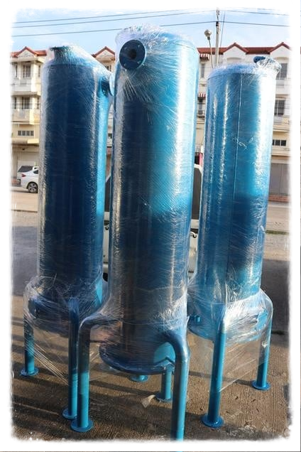 ถังกรองเหล็ก20นิ้วสำหรับกรองน้ำประปาหรือบาดาล