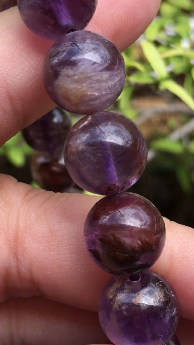 (สวยคุ้ม) ข้อมือหินนำโชค แก้วนางขวัญ 11.5 มม. สวยพรีเมี่ยม ค่ะ