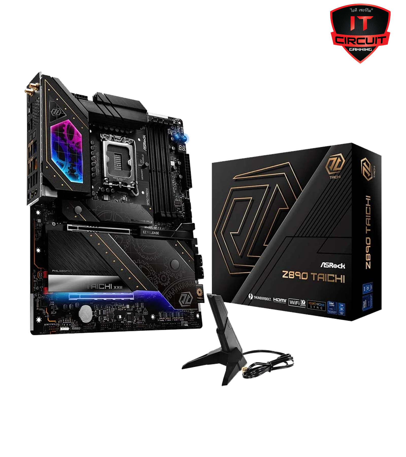 MAINBOARD (เมนบอร์ด) ASROCK Z890 TAICHI (INTEL SOCKET 1851 DDR5 ATX)