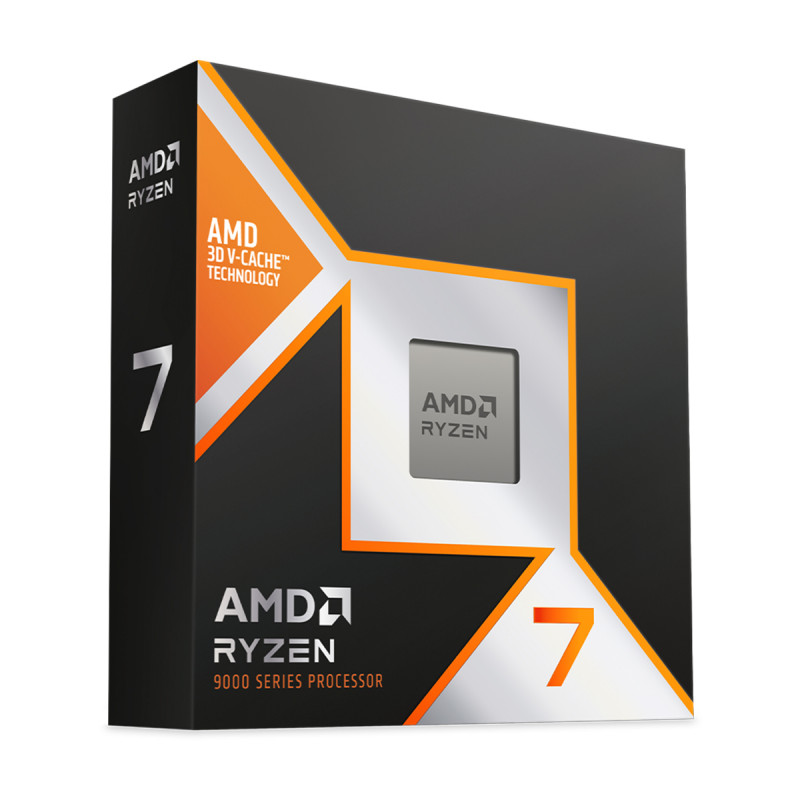 CPU (ซีพียู) AMD AM5 RYZEN 7 9800X3D 4.7GHz 8C 16T SN271025B500Y