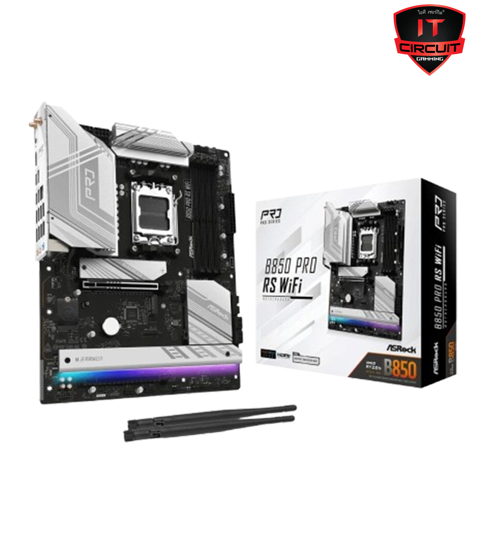MAINBOARD (เมนบอร์ด) (AM5) ASROCK B850 PRO RS WIFI DDR5