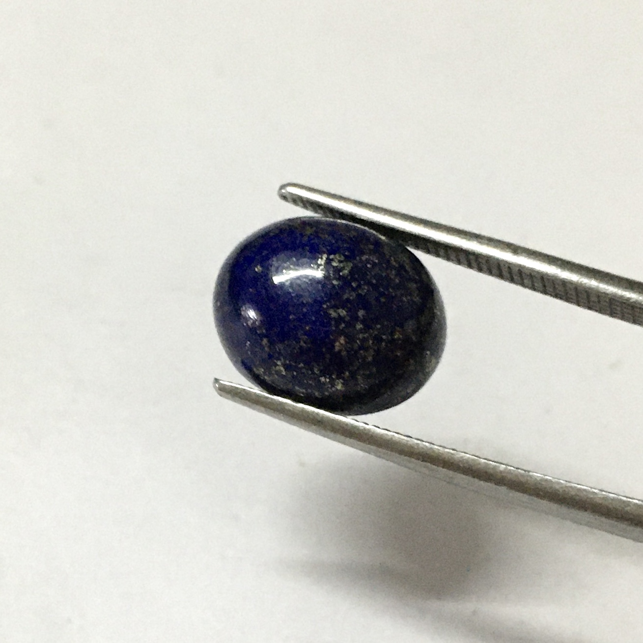 LAPIS LAZULI ลาพิส ลาซูลี 3.8 กะรัตหินแท้ ลายสวยเฉพาะตัว ไซส์หัวแหวนกำลังสวย