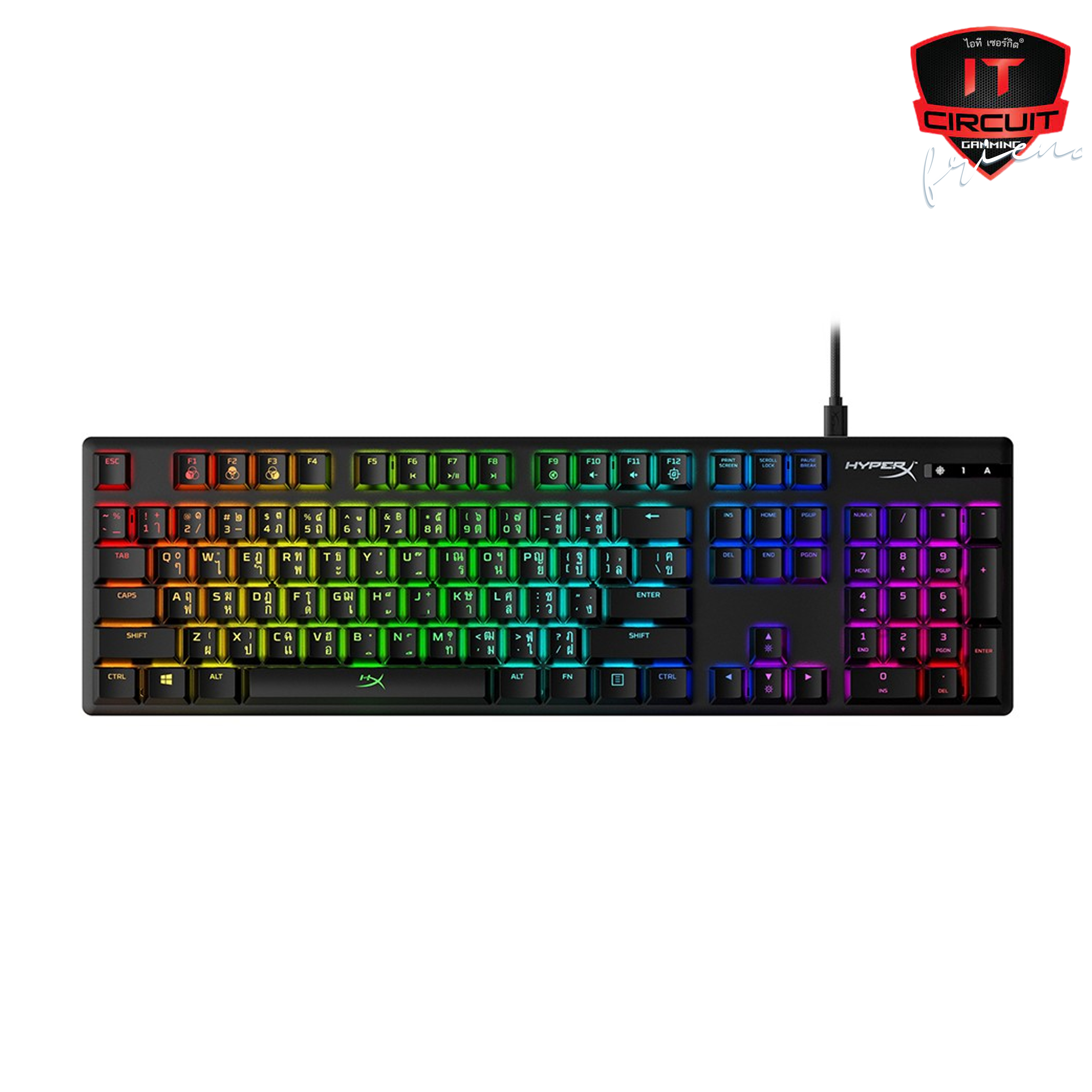 KEYBOARD (คีย์บอร์ด) HYPERX ALLOY ORIGINS - BLUE-SWITCH (TH)