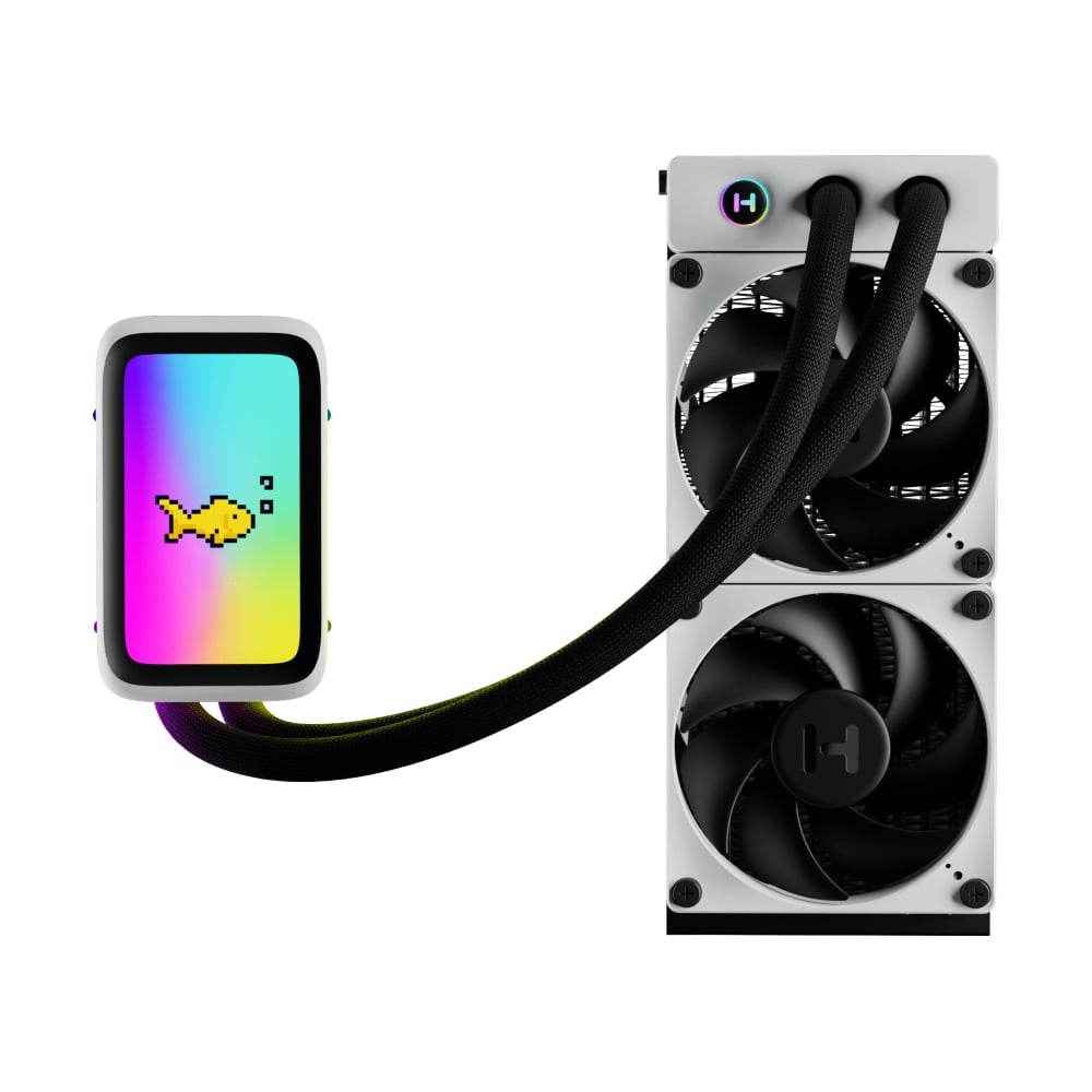 LIQUID COOLING (ชุดน้ำปิด) HYTE THICC Q60 240MM IPS DISPLAY SN3110251B1249Y