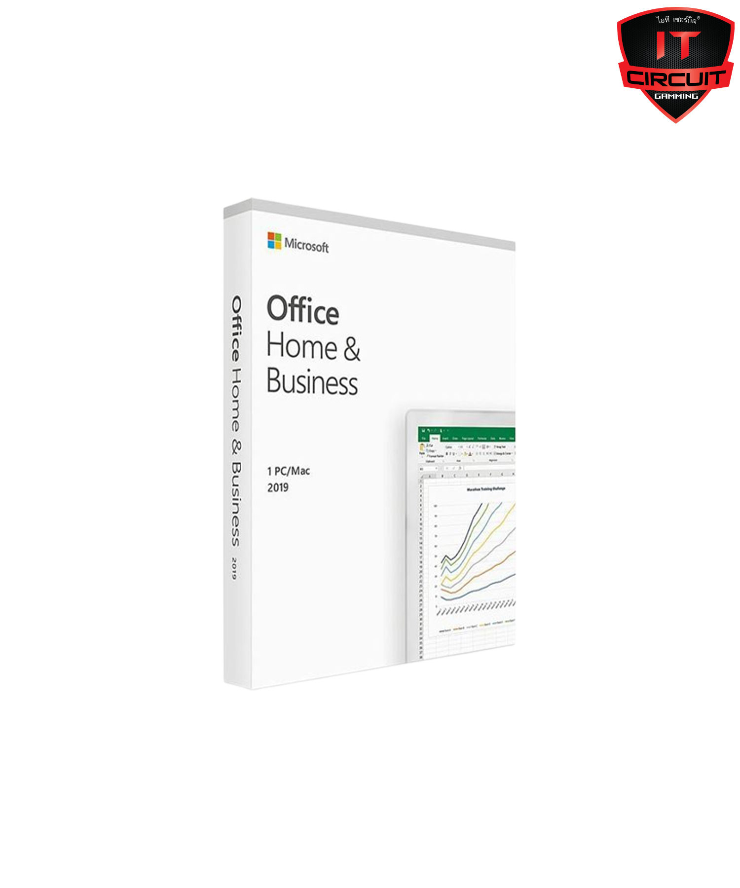 SOFTWARE (ไมโครซอฟท์ ออฟฟิศ) MICROSOFT OFFICE HOME & BUSINESS 2019 (T5D-03302)