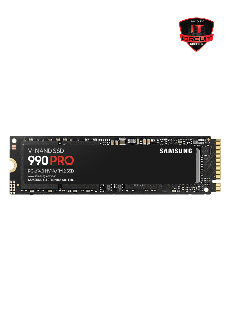 1 TB SSD (เอสเอสดี) SAMSUNG 990 PRO - PCIe 4x4/NVMe M.2 2280 (MZ-V9P1T0BW)