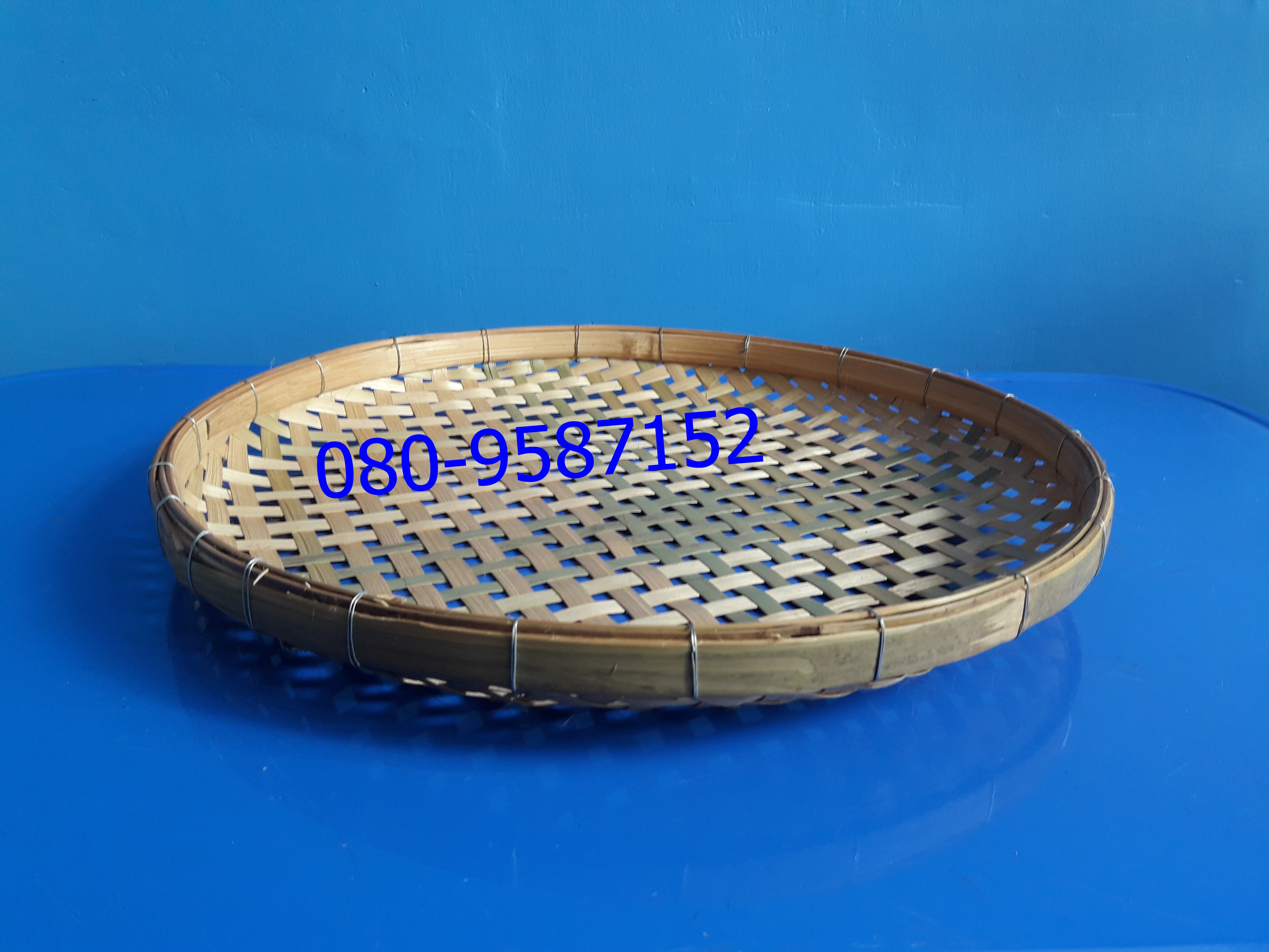 กระด้งไม้ไผ่ ขนาด 39 ซ.ม