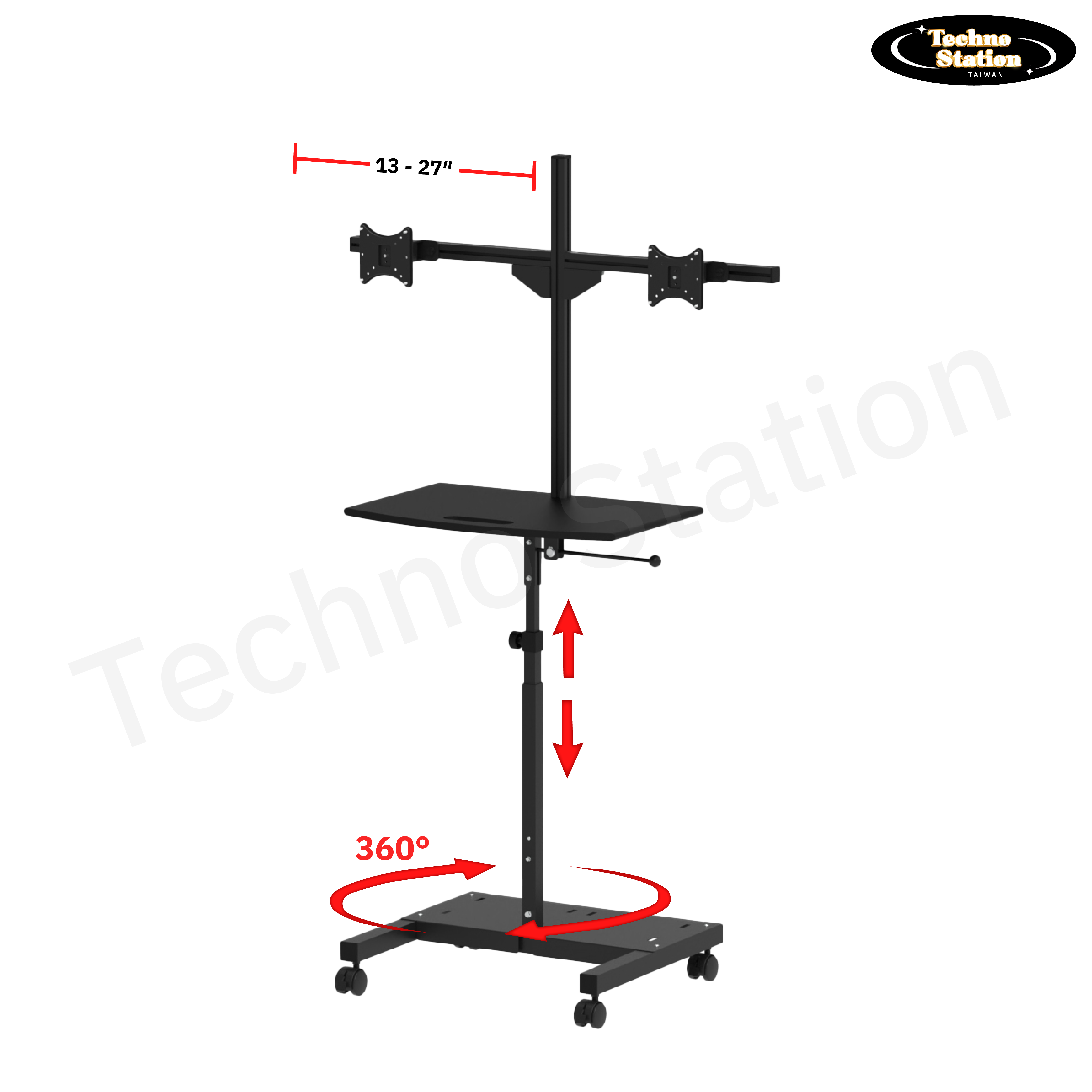 โต๊ะวางคอมพิวเตอร์ รุ่น TECHNO205