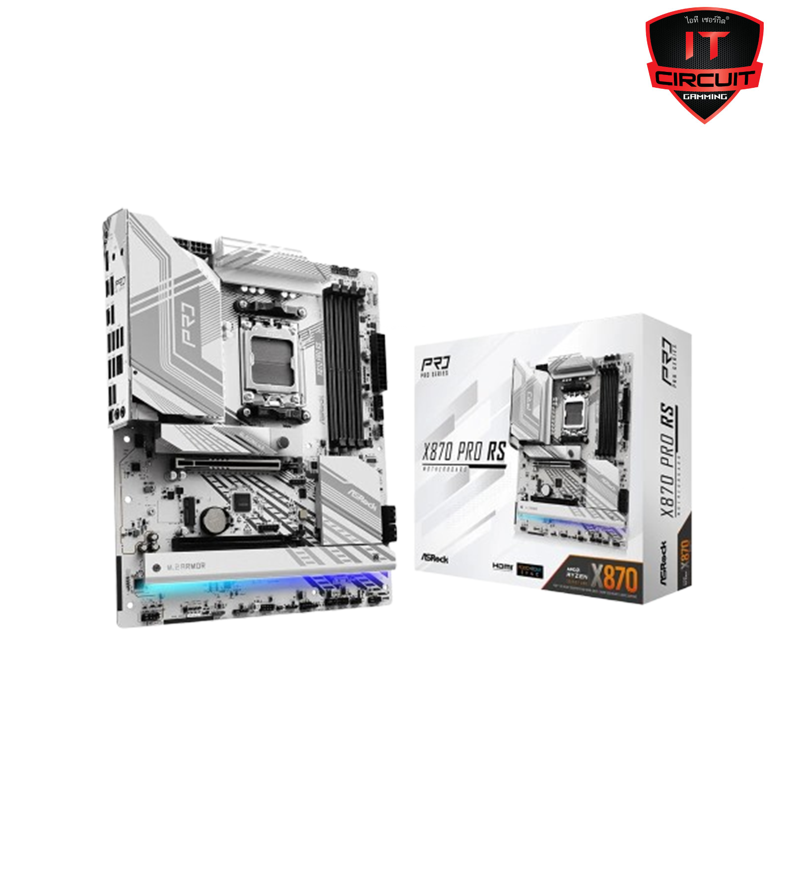 MAINBOARD (เมนบอร์ด) (AM5) ASROCK X870 PRO RS DDR5
