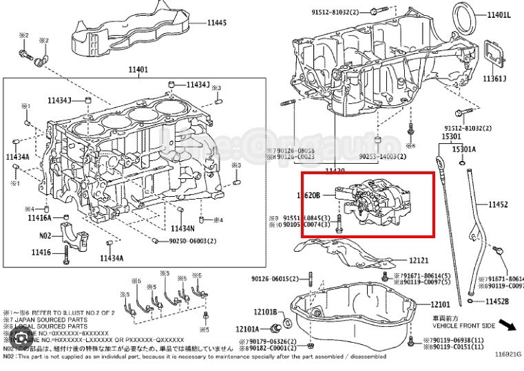 ชุดเพลาบาลานซ์ TOYOTA ALPHARD AGH30 ปี 2015-2022 (1ชิ้น) แท้ / รูปจริง