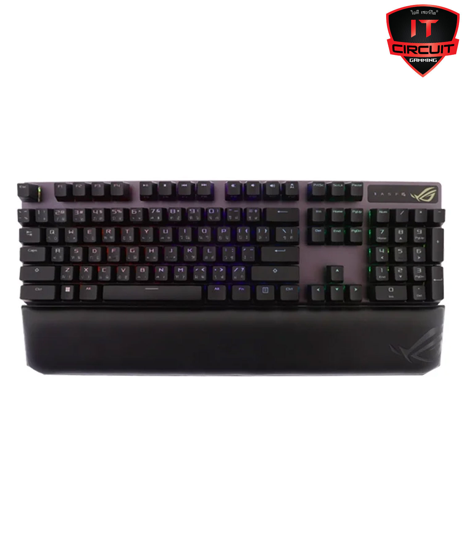 WIRELESS KEYBOARD (คีย์บอร์ดไร้สาย) ASUS ROG STRIX SCOPE NX WIRELESS DELUXE (BLACK) (ROG NX RED SWITCH - RGB - EN/TH)
