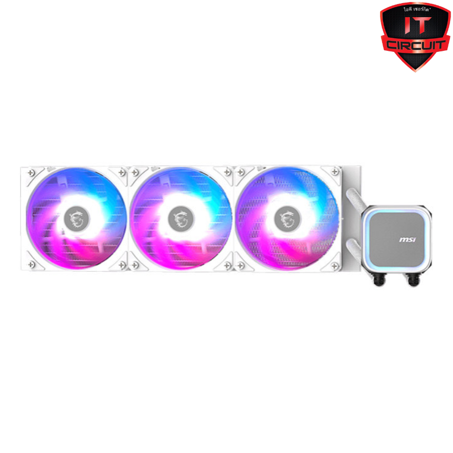 LIQUID COOLER (ชุดน้ำปิด) MSI MAG CORE LIQUID A13 360 WHITE