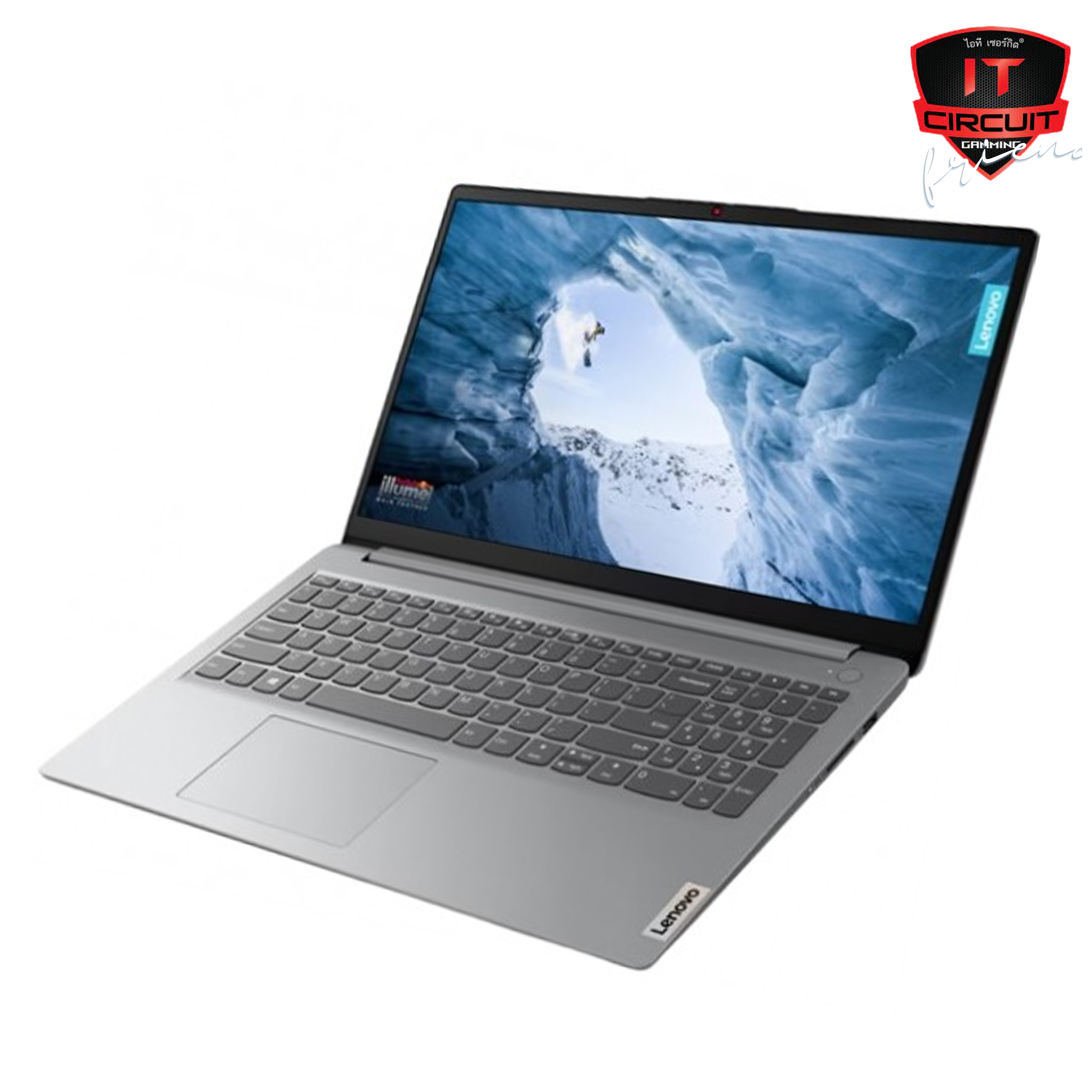 Notebook (โน๊ตบุ๊ค) Lenovo IdeaPad 1 15IJL7 82LX00ALTA (Cloud Grey)