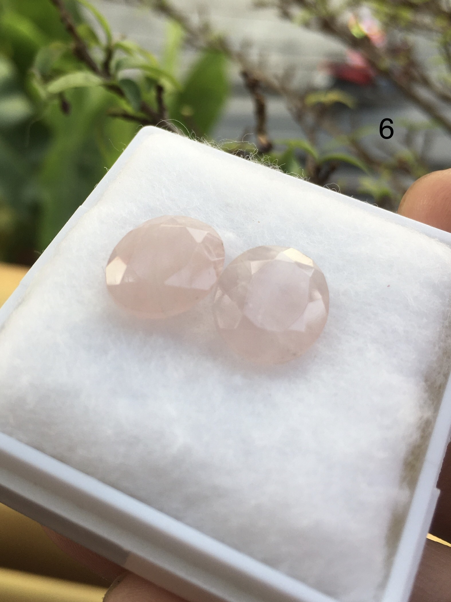 (หวานๆ วาเลนไทน์ เริ่มต้น 129 ) LEMON QUARTZ เลมอนควอทซ์ แท้ 7 เม็ด 7 เชพ สวยน่ารักไฟดีทุกเม็ดจ้า