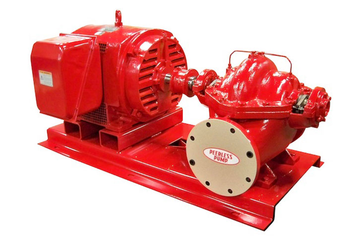 Peerless Horizontal Splitcase Diesel Fire Pump (NFPA20) 500 GPM 80 M