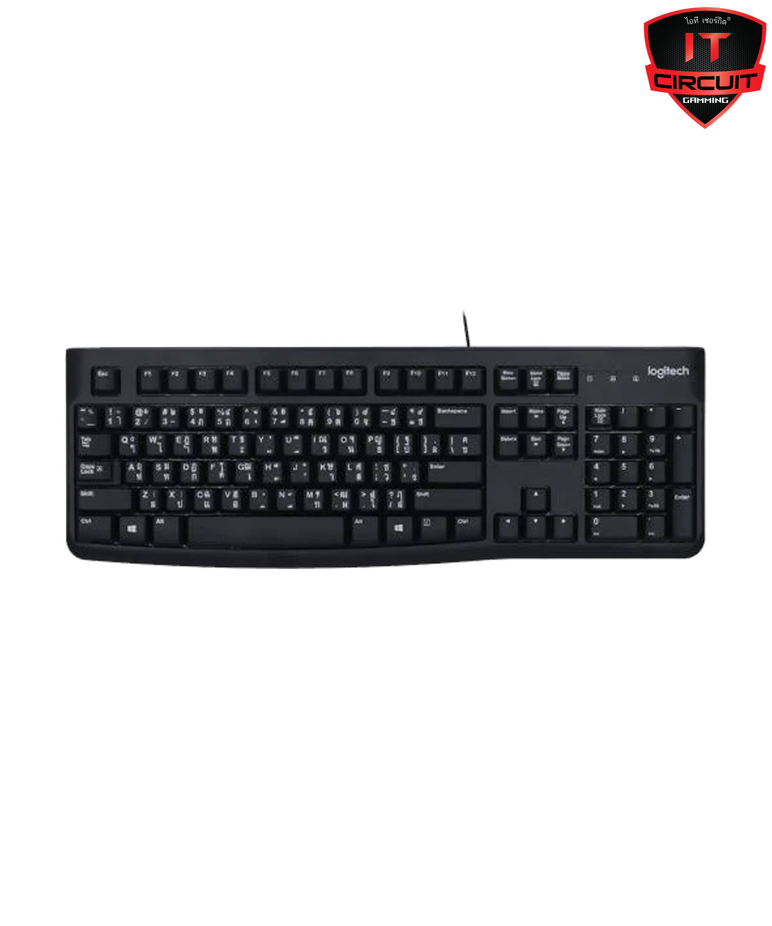 USB KEYBOARD LOGITECH K120 BLACK