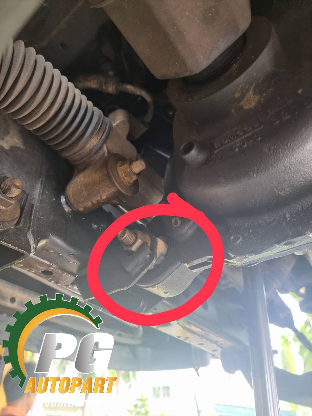 บู๊ชเสื้อเพลาขับหน้า 4WD FORD RANGER ปี 2012-2018 (1ชิ้น) (รูปจริง) / แท้