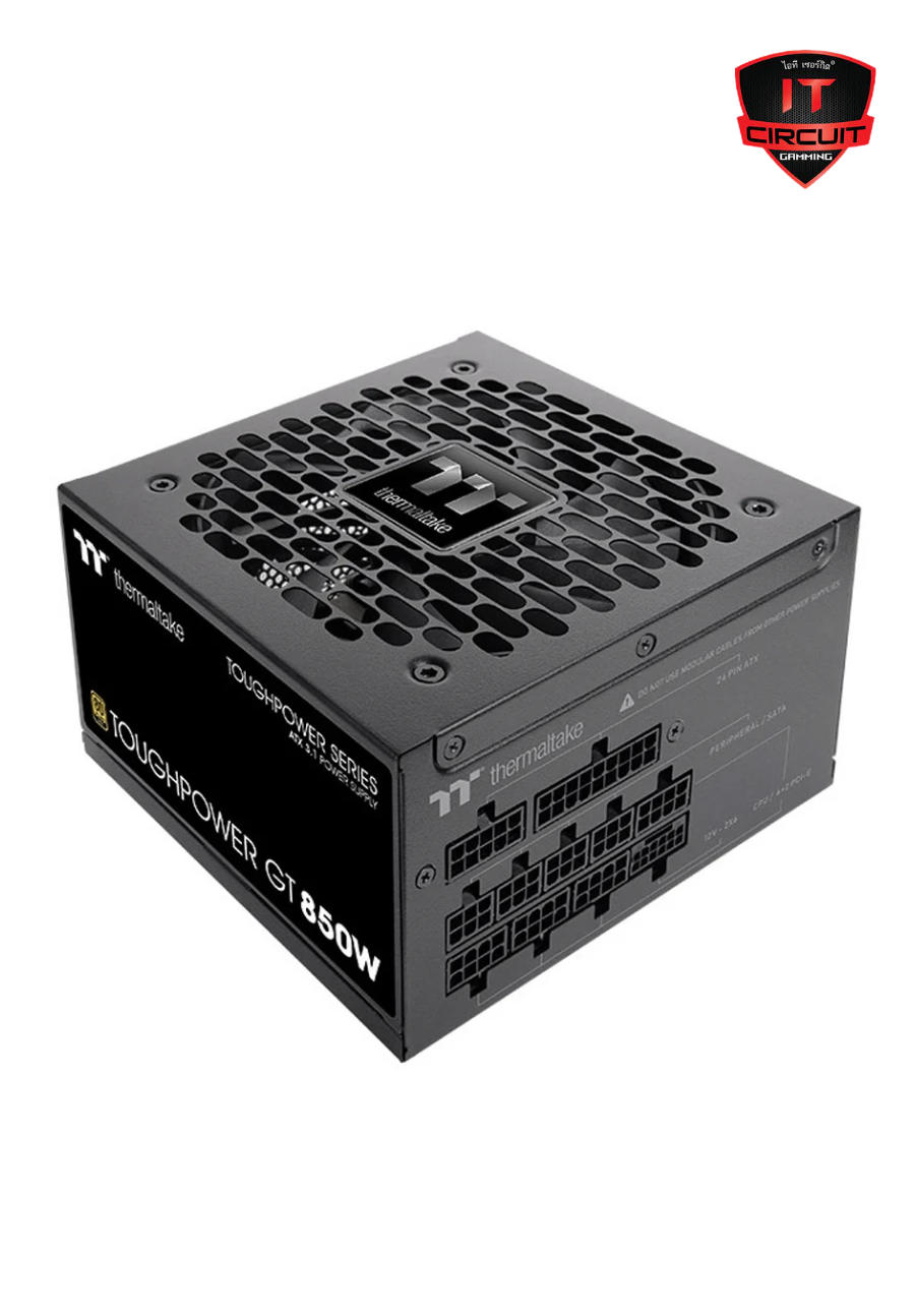 POWER SUPPLY (อุปกรณ์จ่ายไฟ) (80+ GOLD) 850W THERMALTAKE TOUGHPOWER GT SN27925T110H