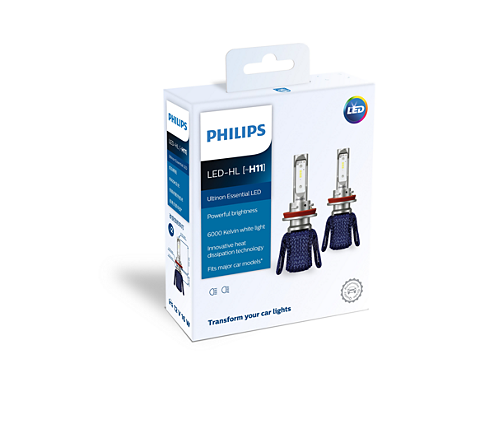 PHILIPS Ultinon Essential LED 6000K H11