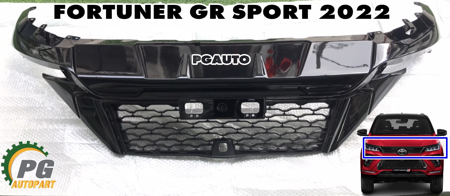 ช่องลมกันชนหน้าอันกลาง TOYOTA FORTUNER(GR SPORT) ปี 2022 (1ชิ้น) แท้ / รูปจริง