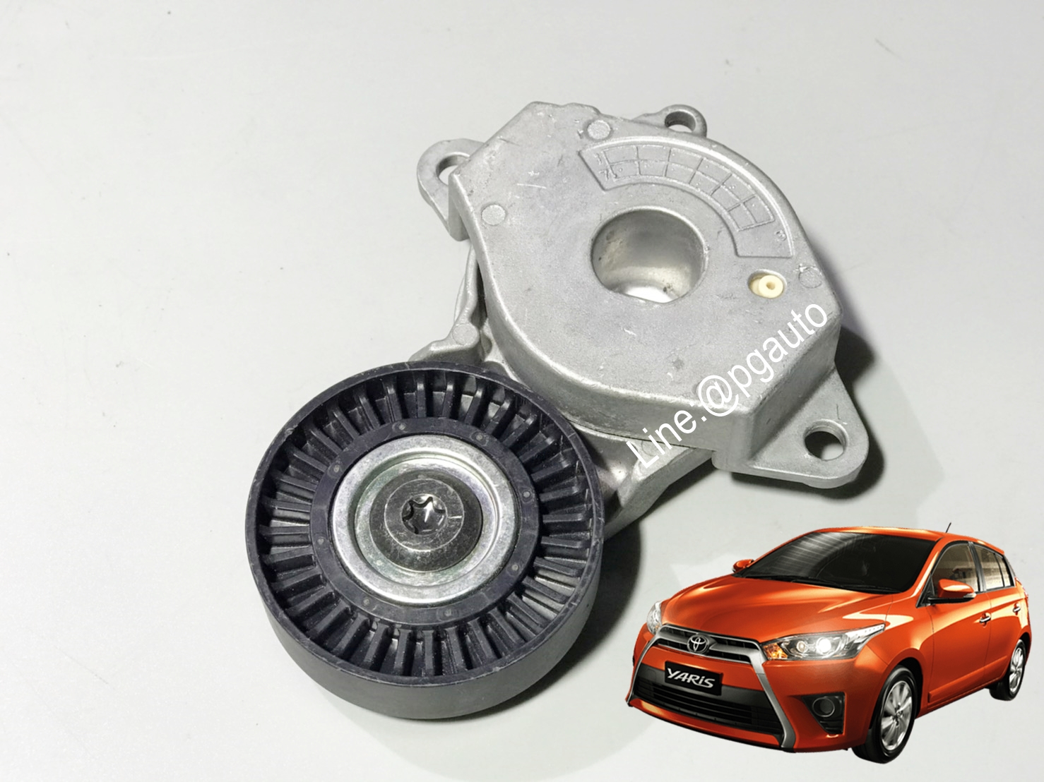 ชุดลูกลอกสายพานหน้าเครื่อง โตโยต้ายาริส14 TOYOTA YARIS 1.2 (NSP152) (1ตัว) / OEM แท้