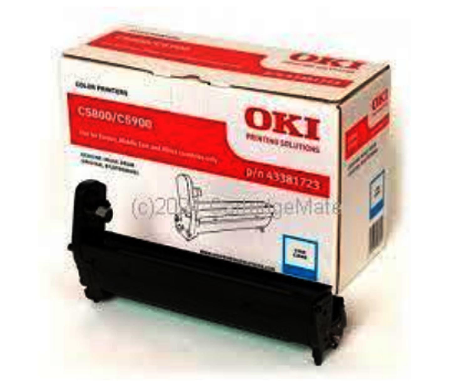 OKI 43381727 Drum C5800-C Cyan