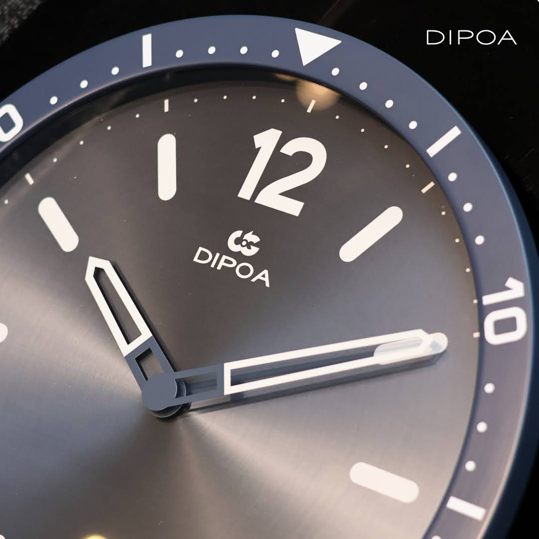 นาฬิกาแขวนผนัง นาฬิกาติดผนัง DIPOA รุ่นWN203BU
