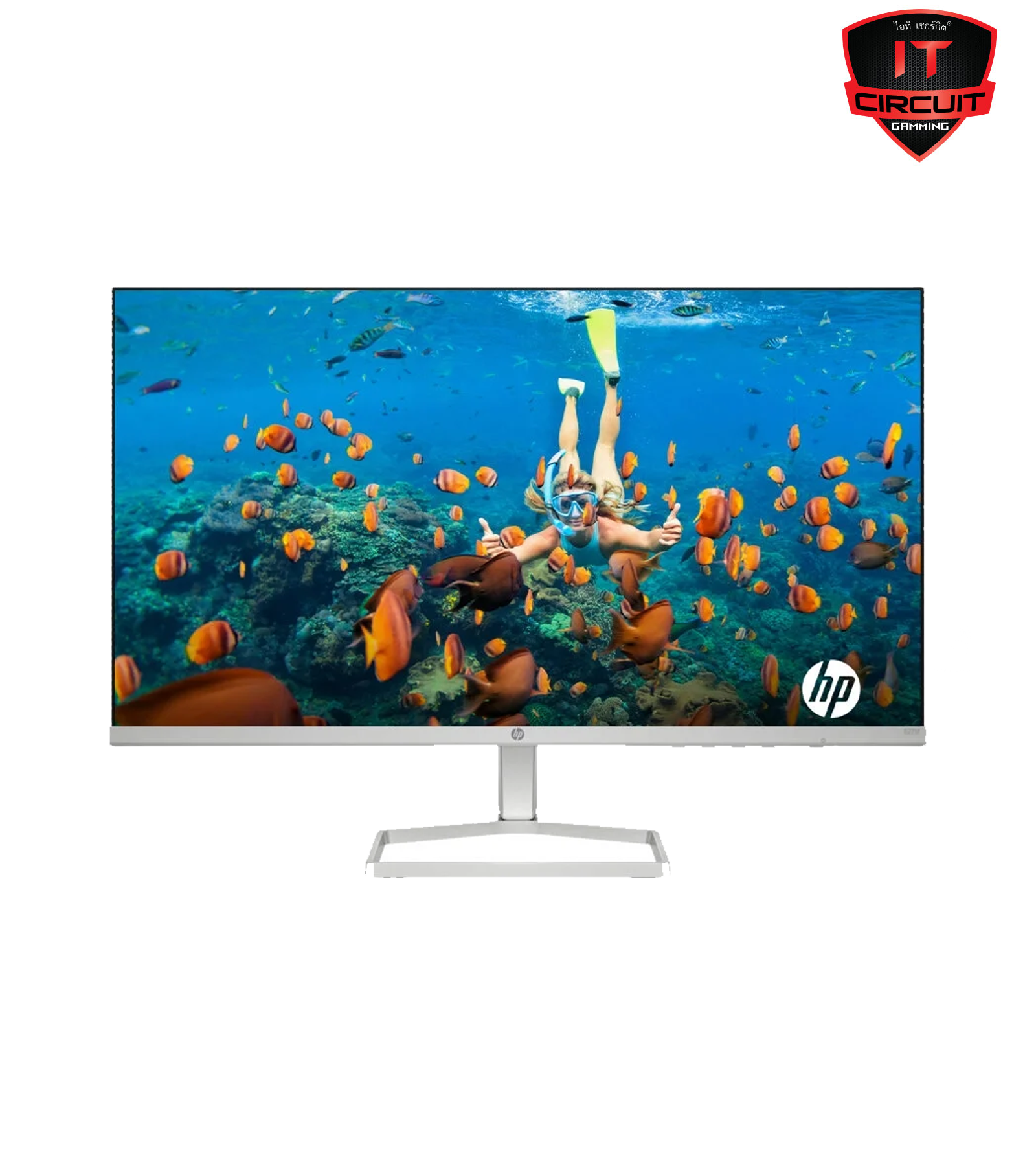MONITOR (จอมอนิเตอร์) 27'' HP S5 527sf (IPS, VGA, HDMI) 100Hz
