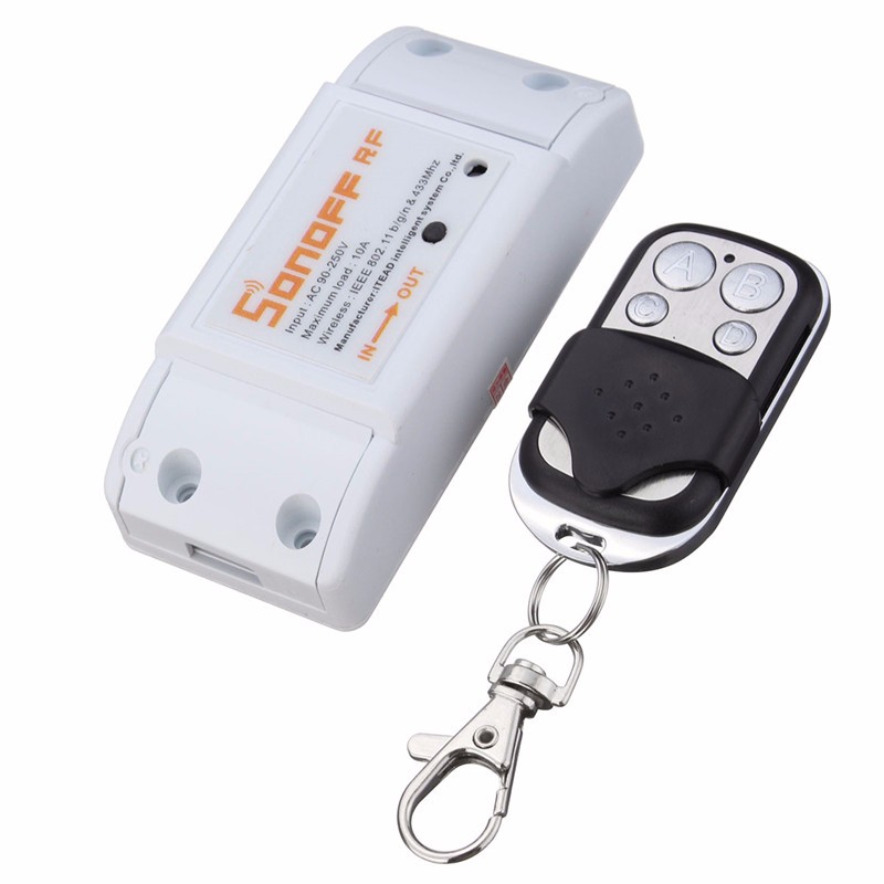 Sonoff-RF : สวิตซ์ควบคุมไร้สายผ่าน Wi-Fi สำหรับสมาร์ทโฮม