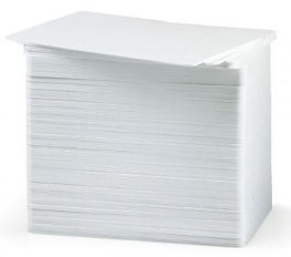 บัตรพลาสติก PVC ( ขนาด 0.5 ) 100 ใบ