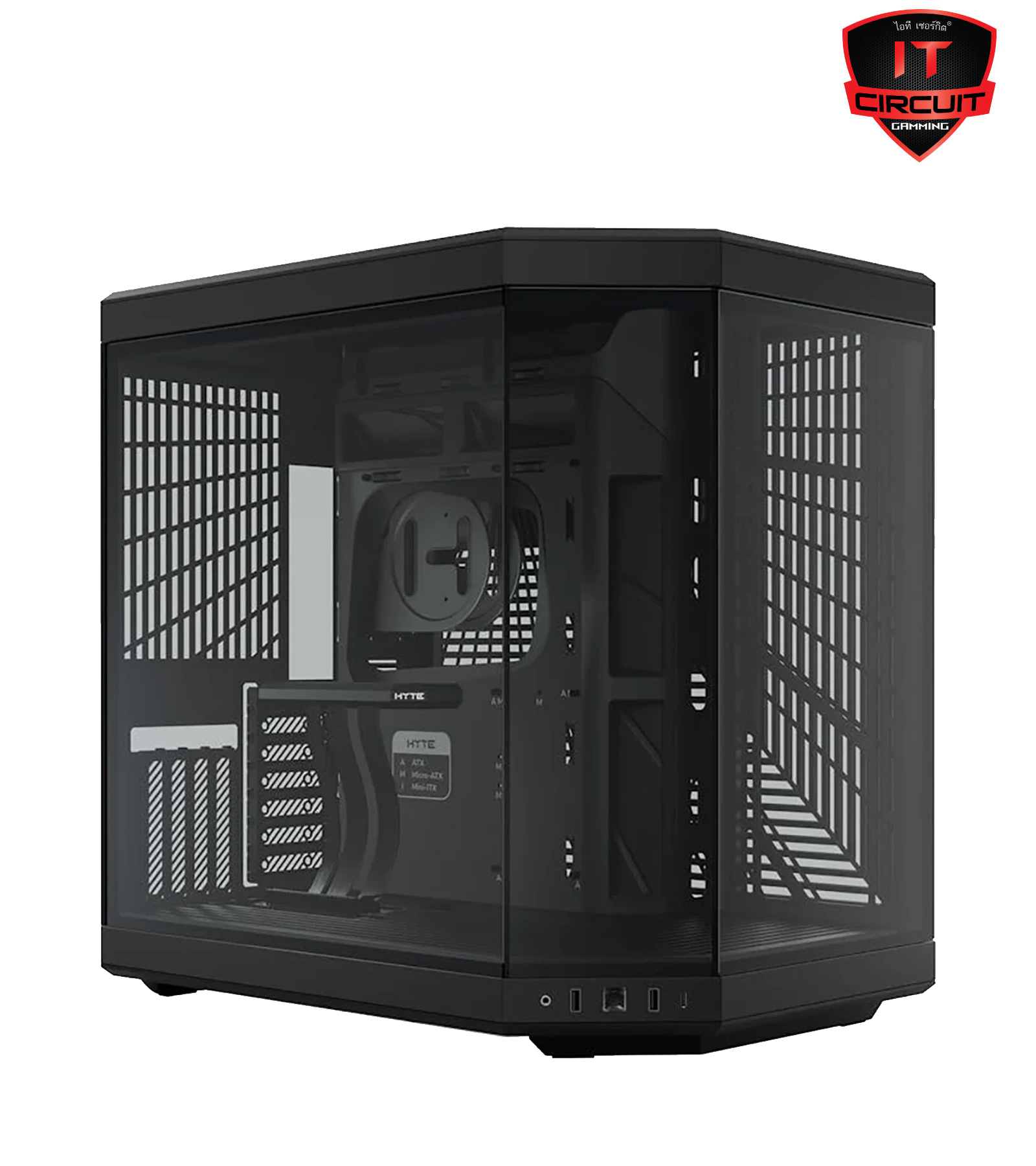 CASE (เคส) HYTE Y70 (BLACK) (E-ATX)