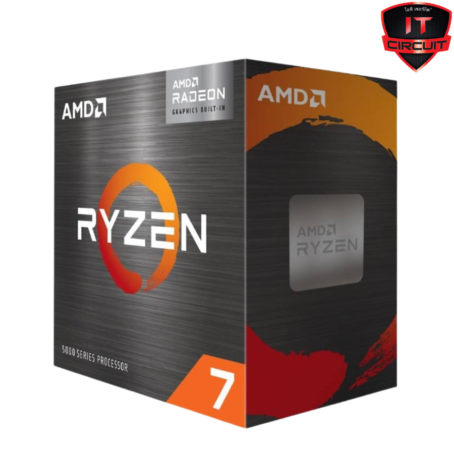 CPU (ซีพียู) AMD RYZEN 7 5700G 3.8 GHz SN22925T400H