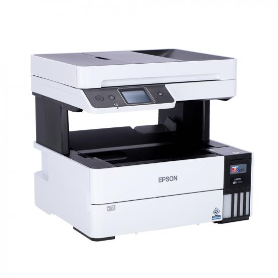 PRINTER (เครื่องพิมพ์ไร้สาย) EPSON ECOTANK L6490 A4 WIFI INK TANK