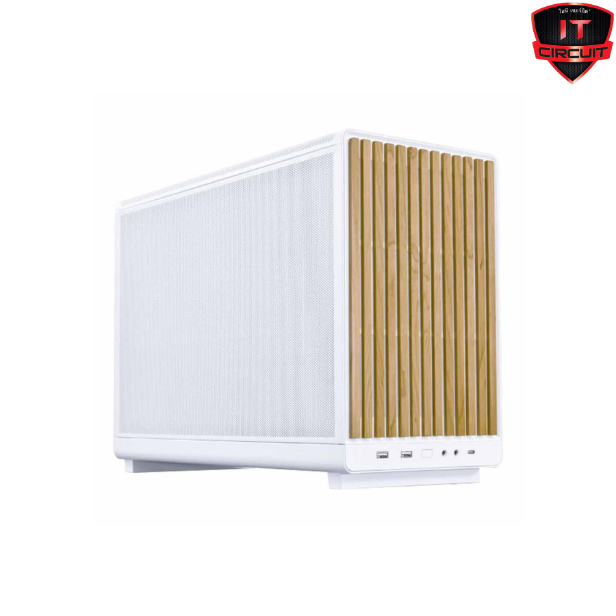 CASE (เคส) LIAN LI A3-MATX (WOOD EDITION WHITE) (MICRO-ATX) SN221025B350Y