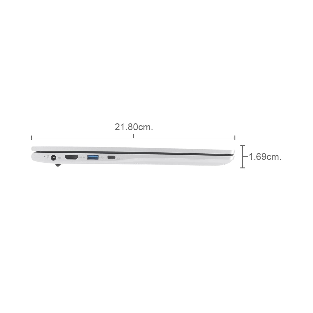 Notebook (โน้ตบุ๊ค) Acer Aspire Lite 15 AL15-52P-38J3 (Light Silver) SN3010251B650Y