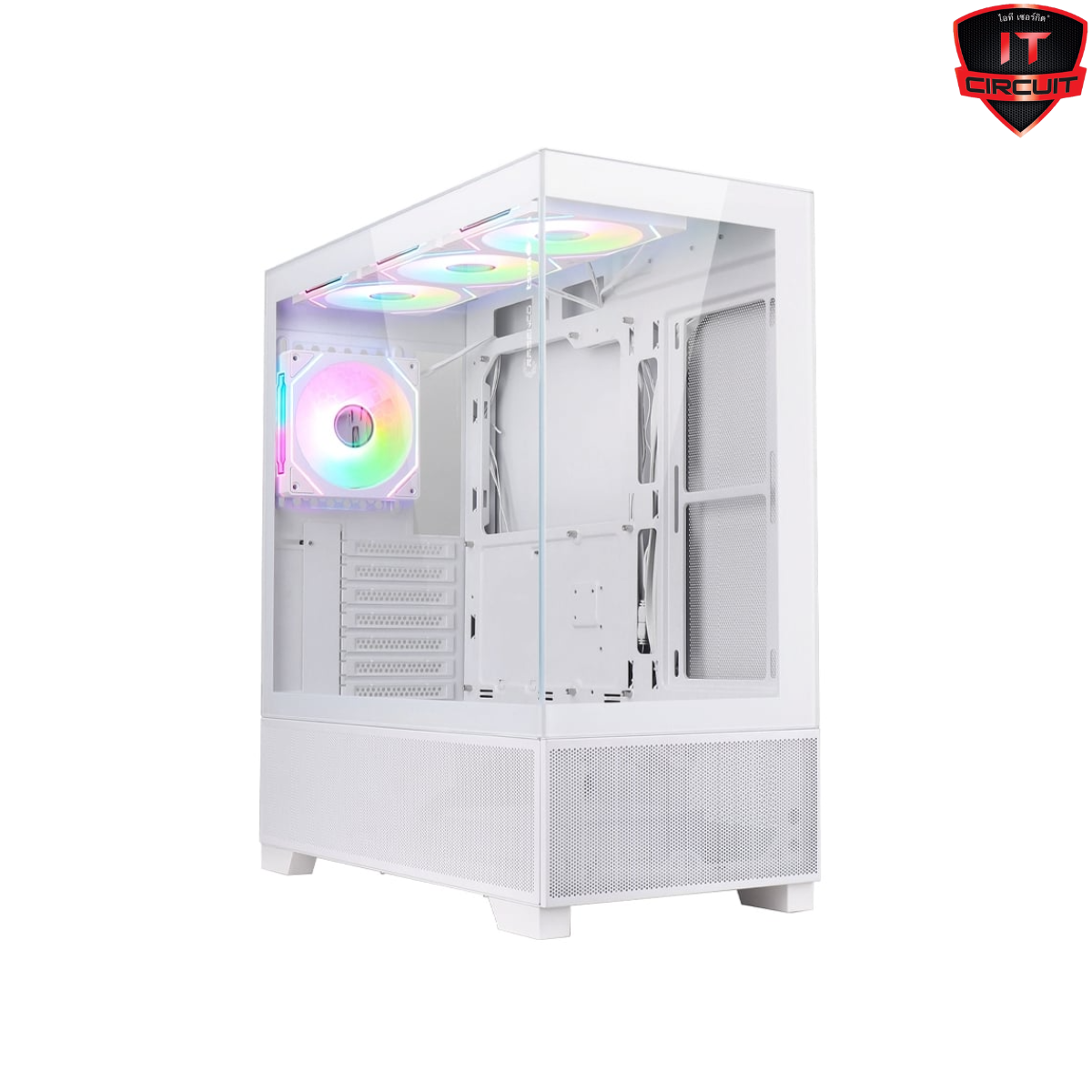 ATX CASE (เคส) (NP) TSUNAMI RASCENCO WHITE SN181025B160Y