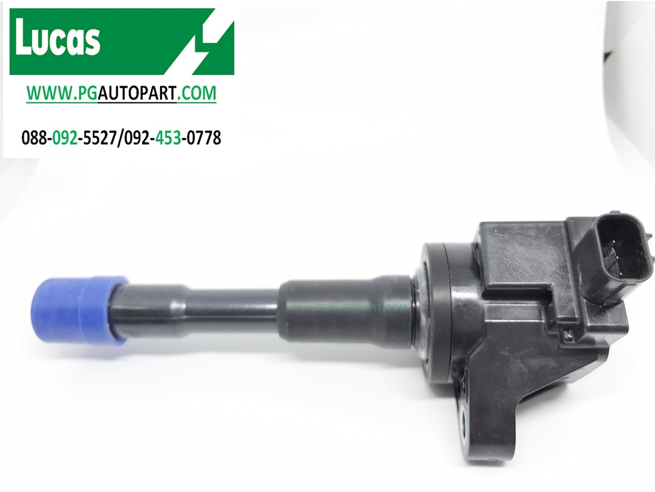 คอยล์จุดระเบิดหลัง ยาว ฮอนด้าแจ๊ส HONDA JAZZ (IDSI) รุ่น 4 สูบ 8 หัวเทียน (1ตัว)