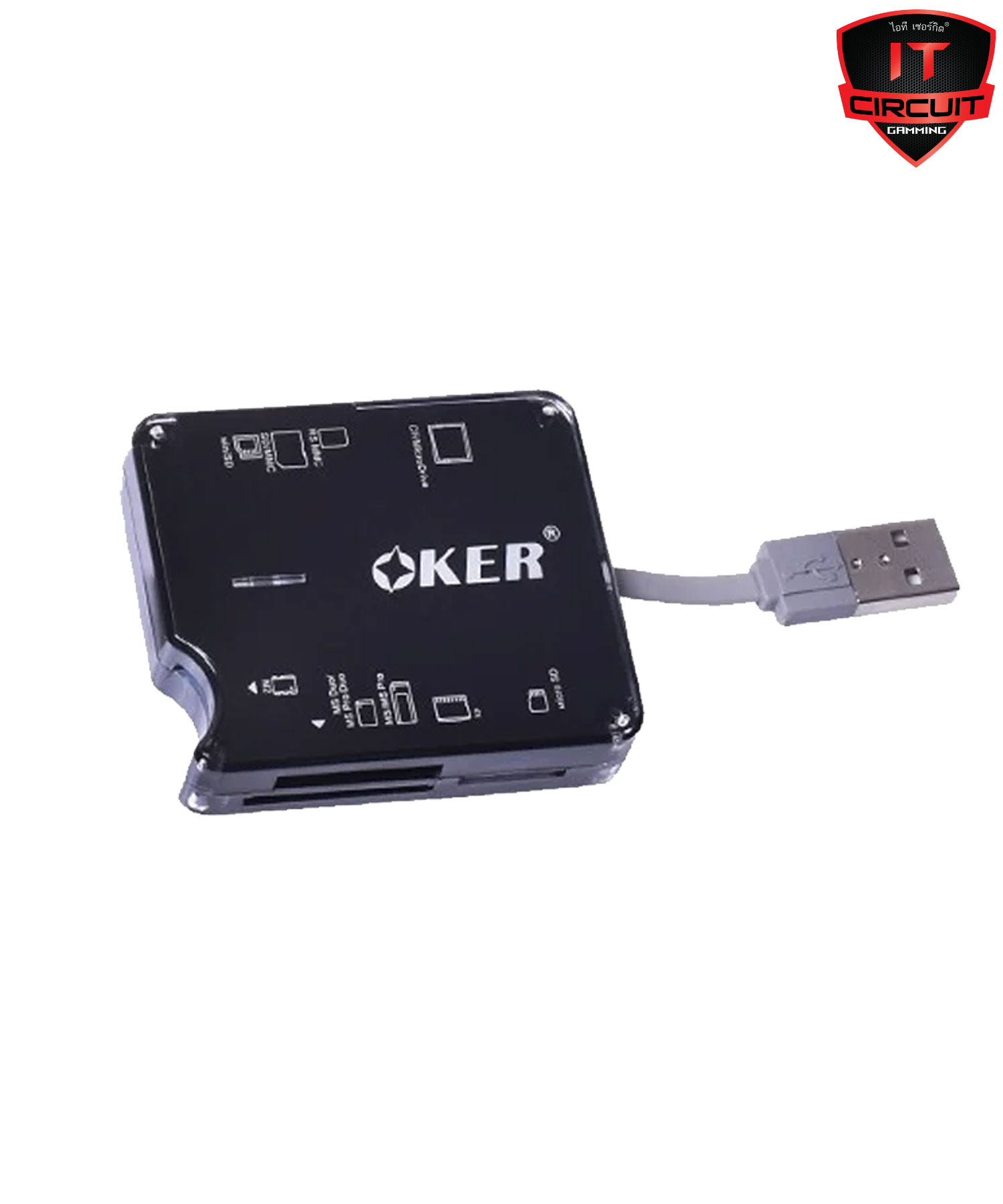 Ext.Card Reader v2.0 OKER (C-2004) Black