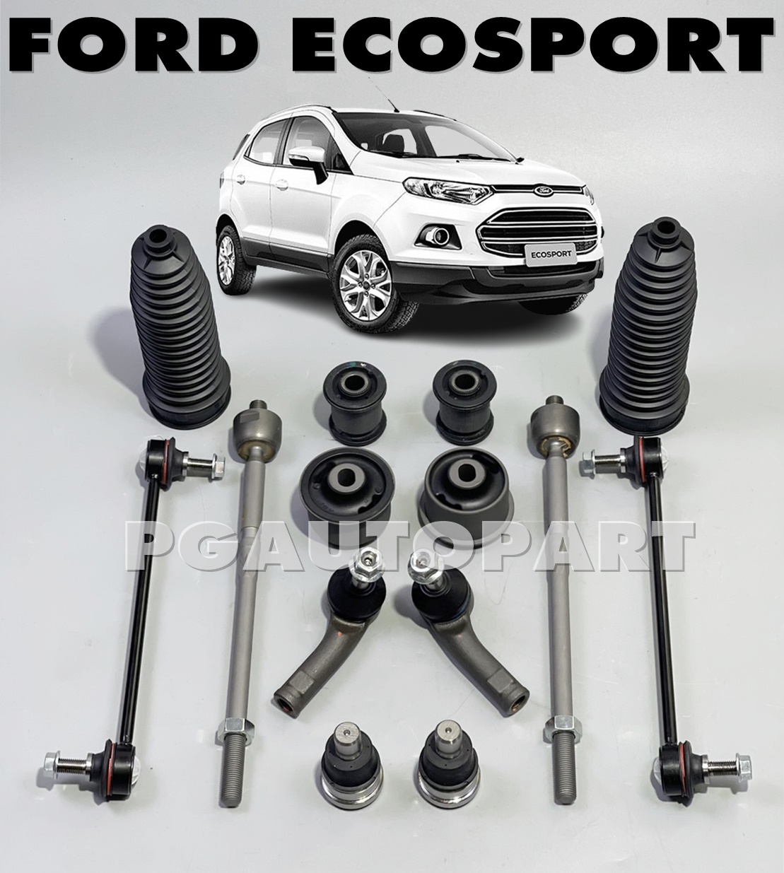 เซตสุดคุ้ม!!! ช่วงล่างหน้า FORD ECOSPORT 1.5 (1ชุด=14ชิ้น) / รูปจริง