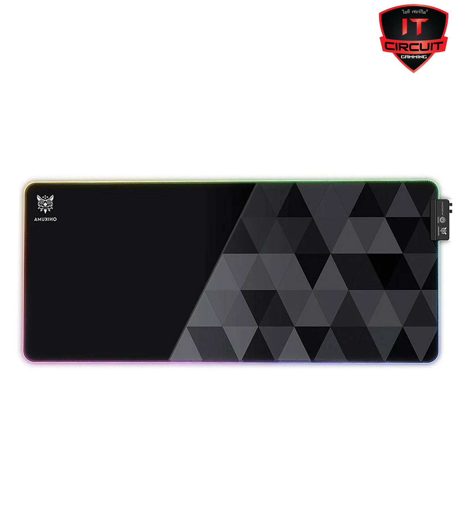 MOUSE PAD ONIKUMA MP006 RGB BLACK