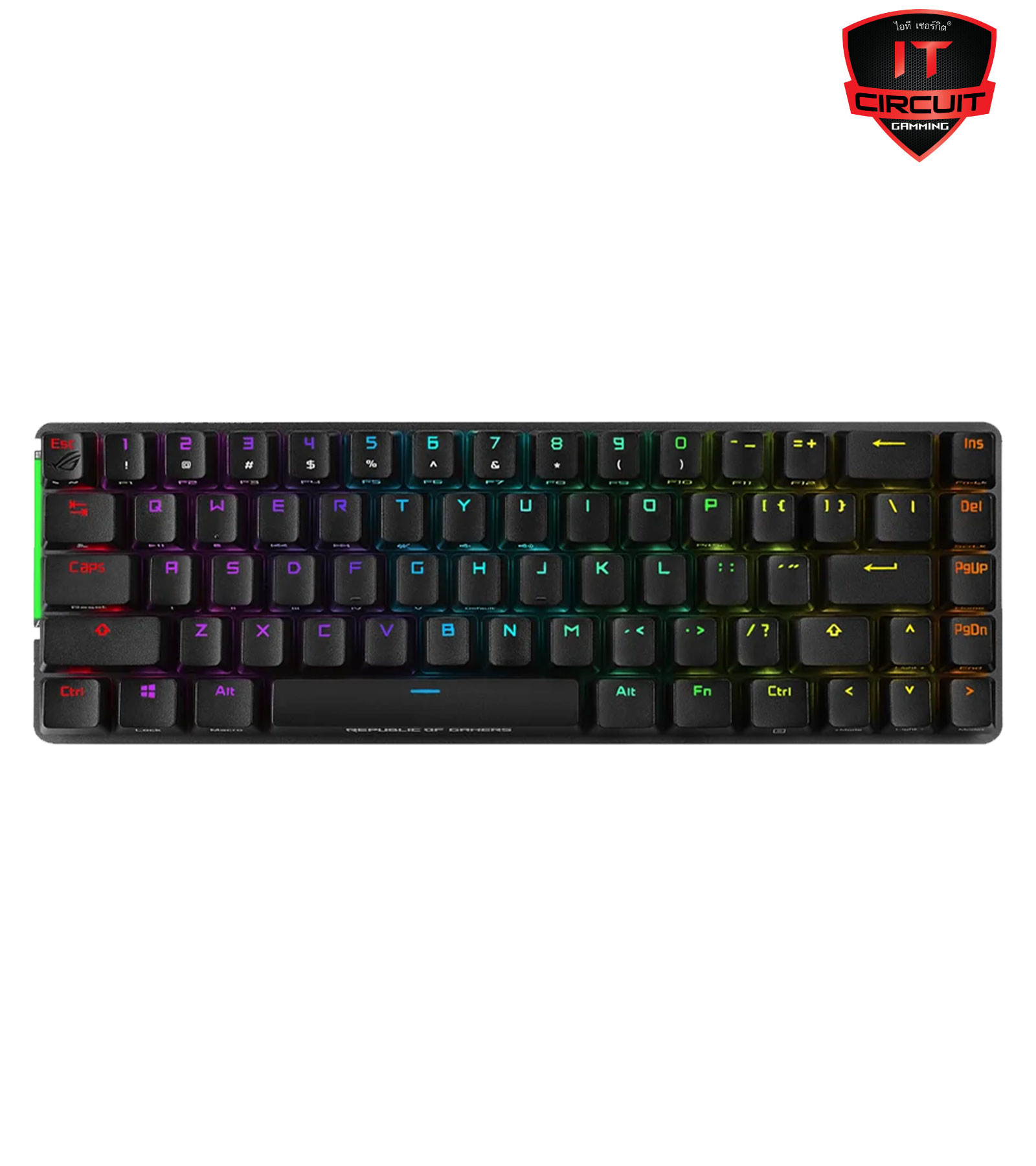 WIRELESS KEYBOARD (คีย์บอร์ดไร้สาย) ASUS ROG FALCHION NX (ASUS ROG NX BLUE SWITCH / RGB LED / EN/TH)
