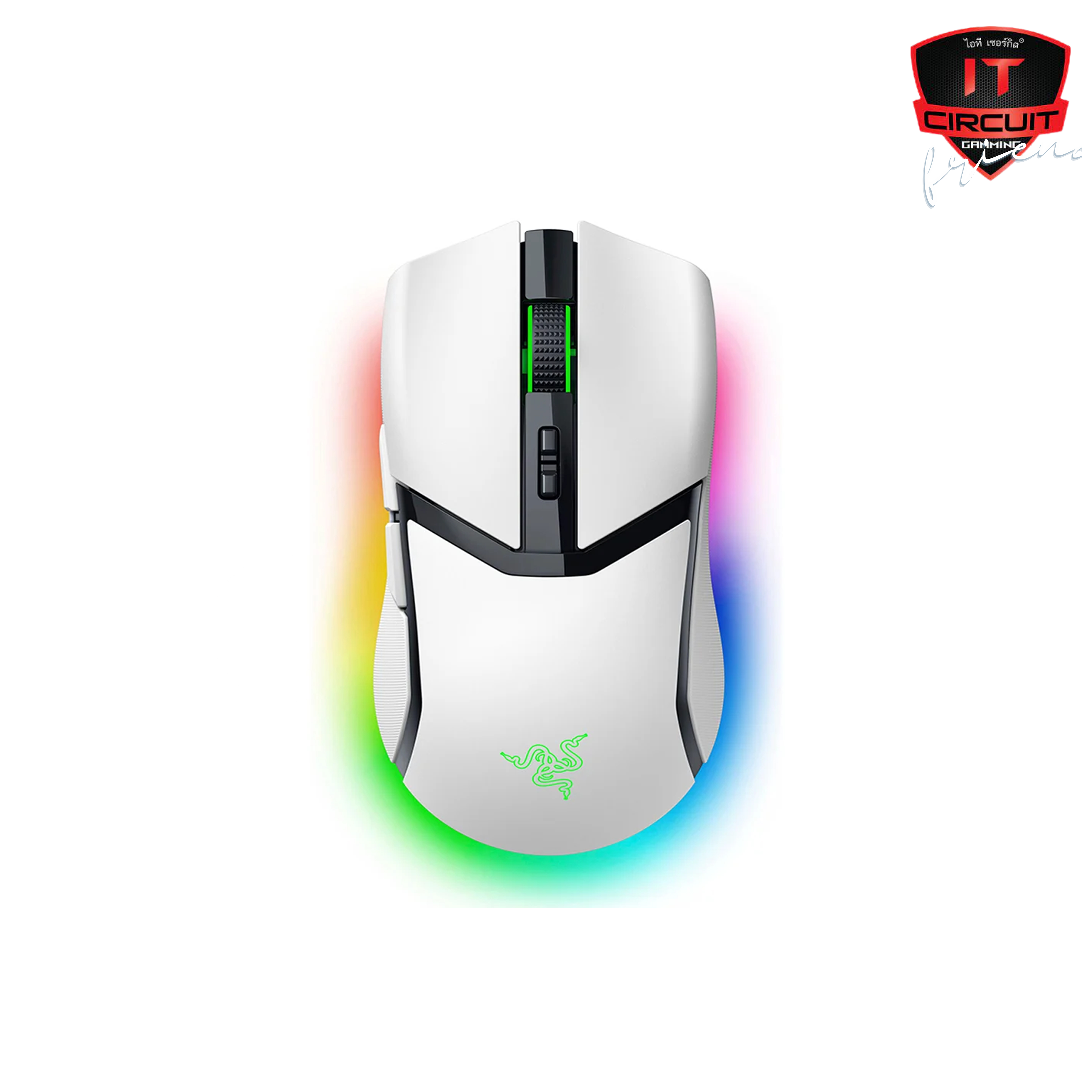 WIRELESS MOUSE (เมาส์ไร้สาย) RAZER COBRA PRO (WHITE)