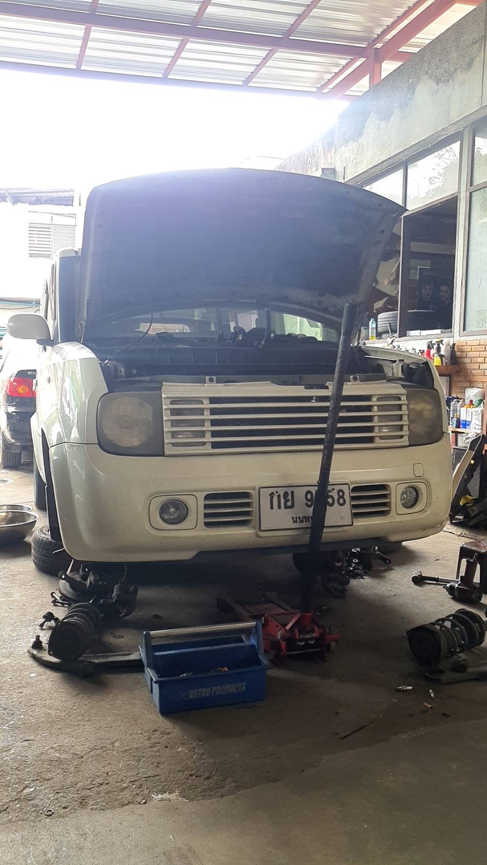 เซตช่วงล่าง-หน้า นิสสัน NISSAN CUBE CUBIC Z11 YEAR 2004-2009 (1 ชุด = 14 ชิ้น)