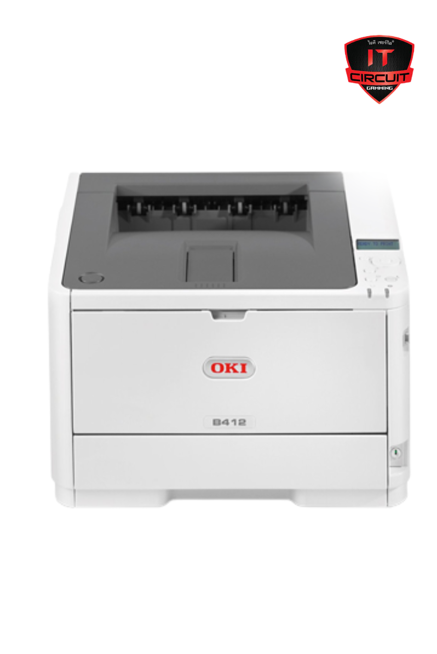 PRINTTER (ปริ้นเตอร์เลเซอร์) OKI B412DN SN23925T1010H
