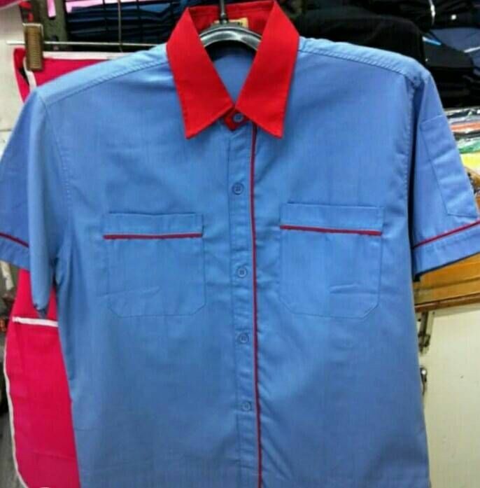 เส้อช็อปเเขนสั้นสีพื้น