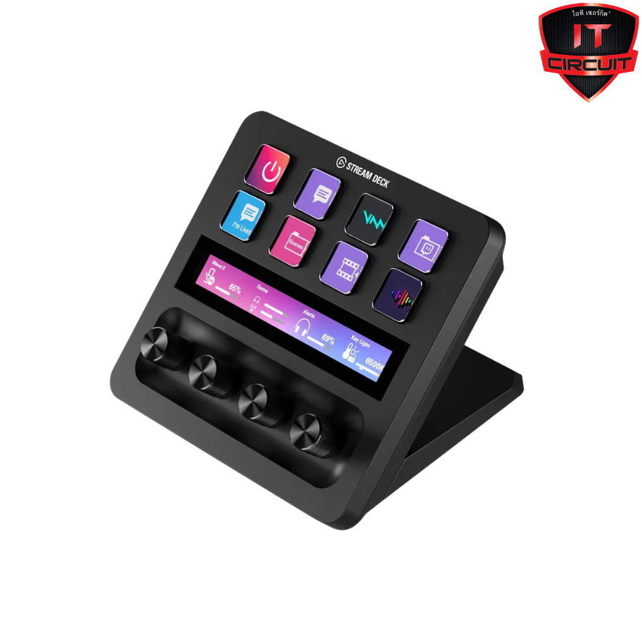 KEYPAD (แผงแป้นพิเศษ) ELGATO STREAM DECK+ XLR DOCK
