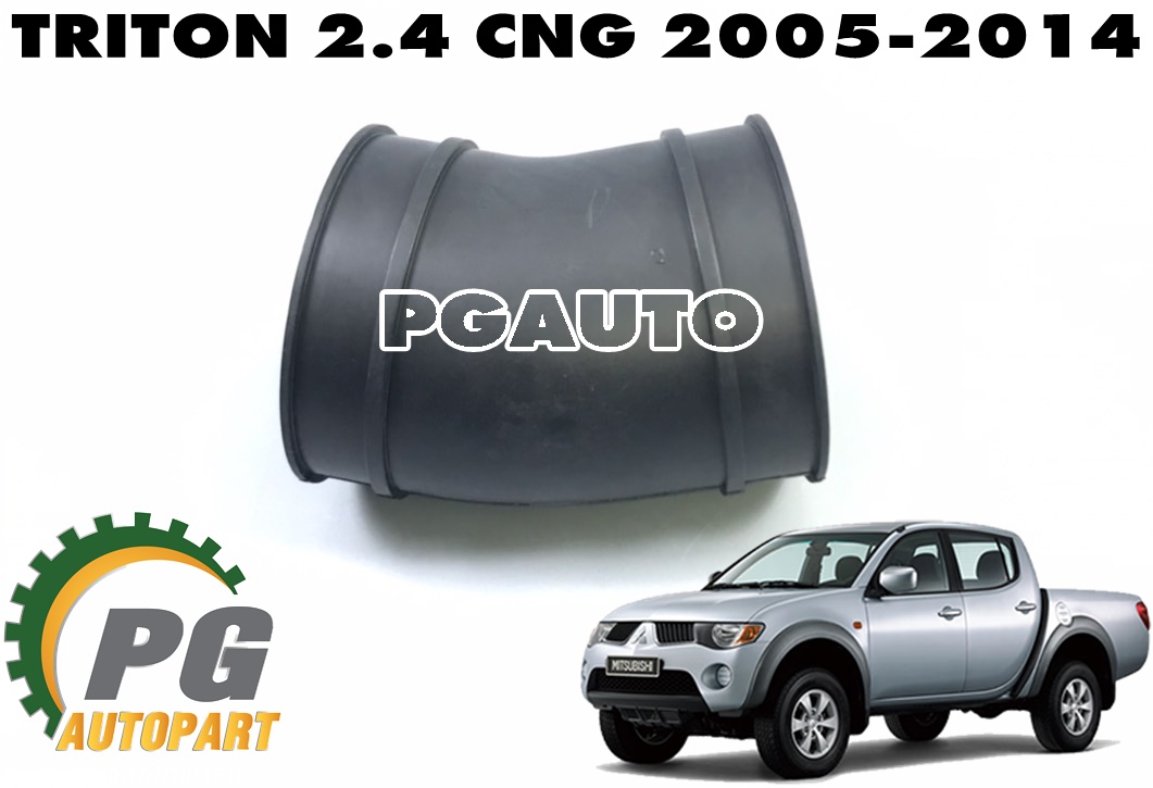 ท่อยางอากาศ(เส้นสั้น) MITSUBISHI TRITON 2.4 เบนซิน ปี 2005-2014 (1ชิ้น) แท้ / รูปจริง