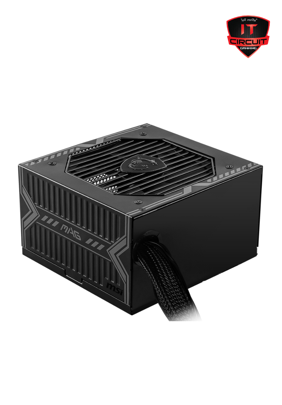POWER SUPPLY (อุปกรณ์จ่ายไฟ) (80+ BRONZE) 650W MSI MAG A650BN SN171025B110Y